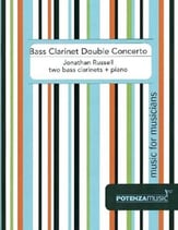 Bass Clarinet Double Concerto Bass Clarinet Duet Piano cover